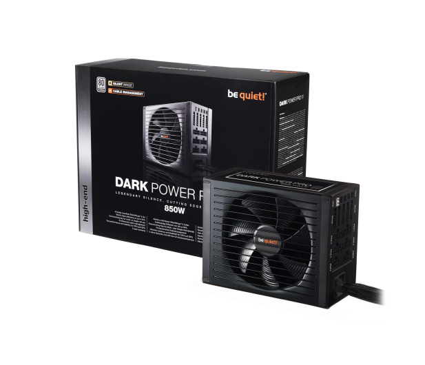 BE QUIET! Dark PowerPro11 850W 80+ 135mm DPP11 BN253 - 250460 - zdjęcie 4